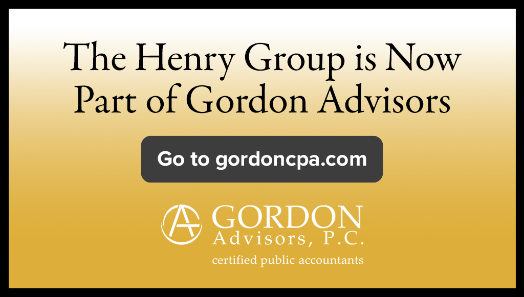 The Henry Group is Now part of Gordon Advisors. Go to gordoncpa.com